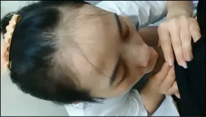 Ghệ quảng nam lén lút liếm mút cho em ghệ trong phòng tắm